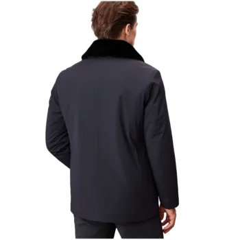 FIRS Puffer Jacket Men's Navy Blue