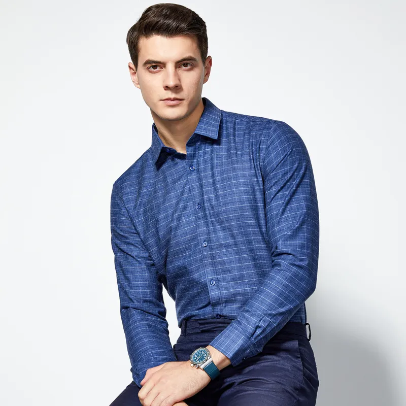 FIRS Shirts Men Navy Blue-2