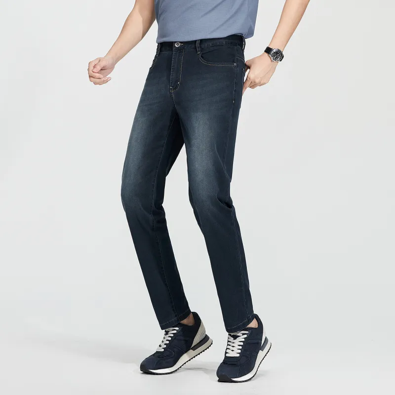 FIRS Jeans Men Black Blue-3