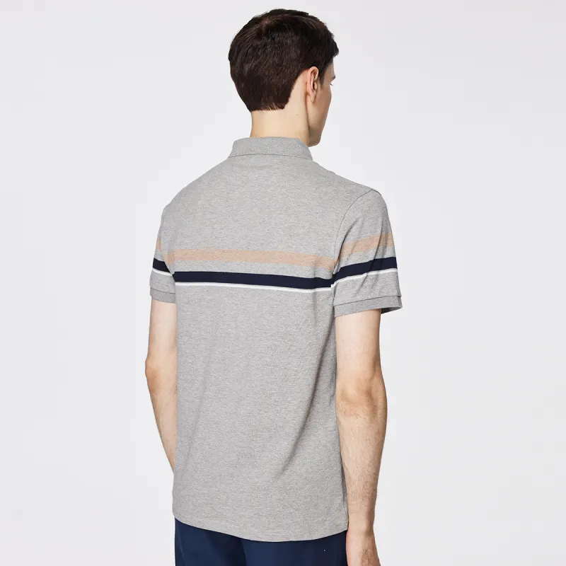 FIRS Polo Shirt Men's Light Heather Gray-0