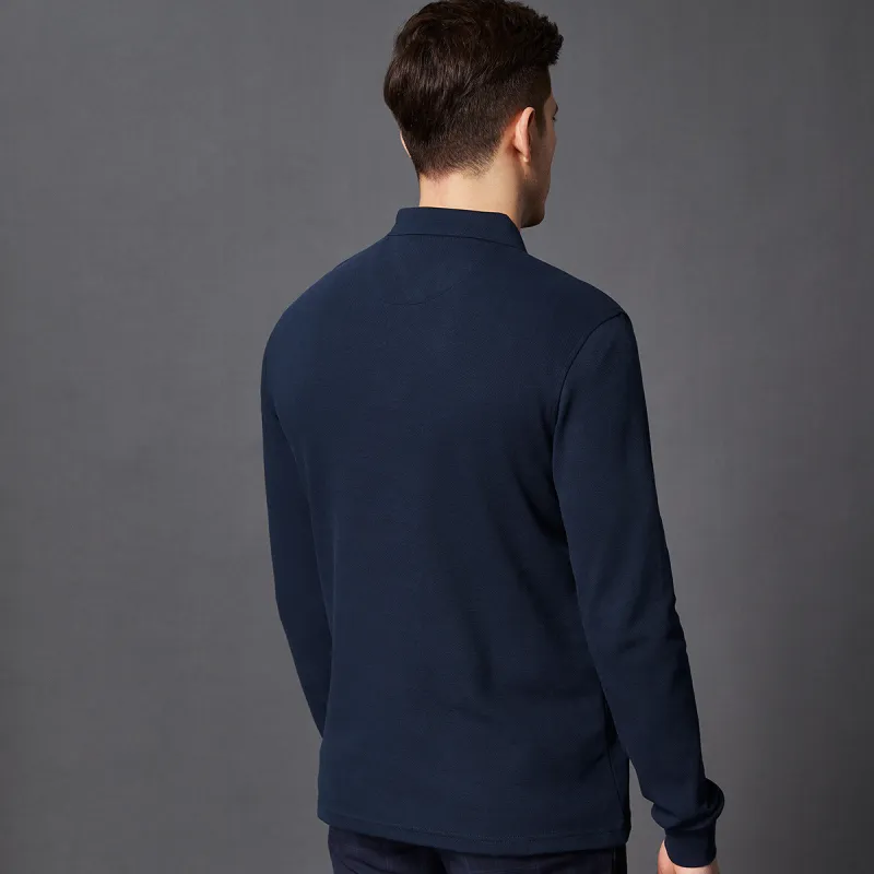 FIRS Polo Shirt Men's Navy Blue-3