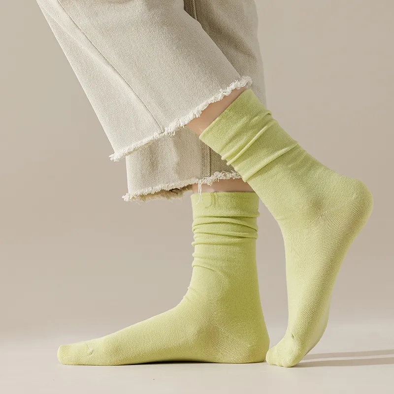 MADALLO Mid Calf Socks Women's 5 Pack-1