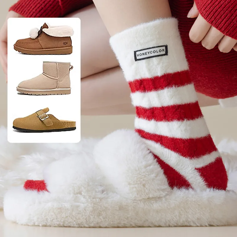 MADALLO Mid Calf Socks Women's Combo Set-1