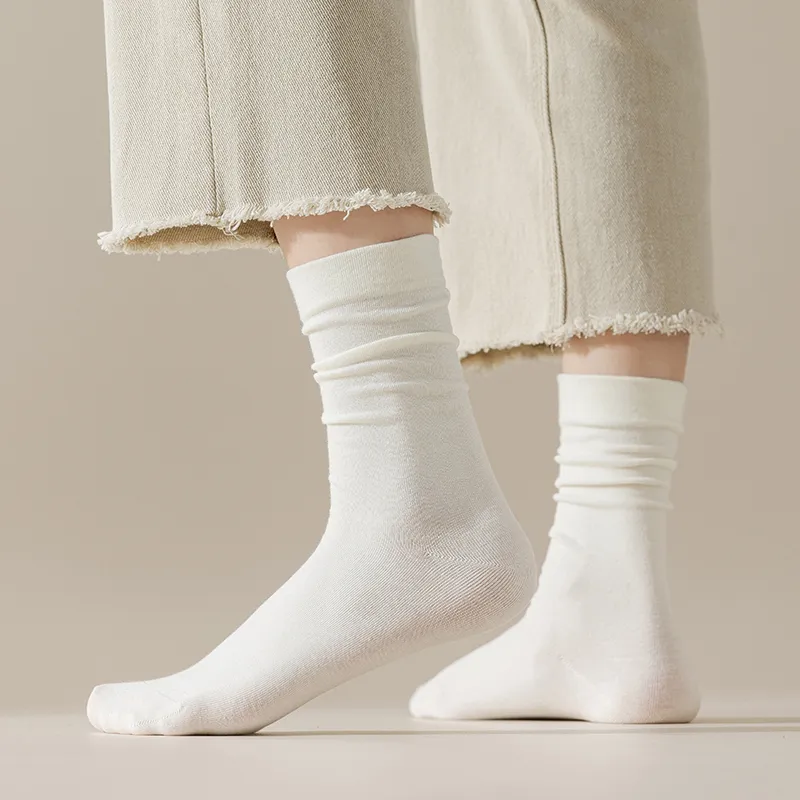 MADALLO Mid Calf Socks Women's 5 Pack-5