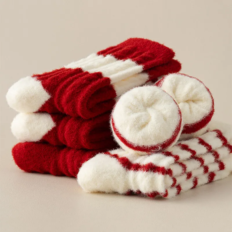 MADALLO Mid Calf Socks Women's Combo Set-2