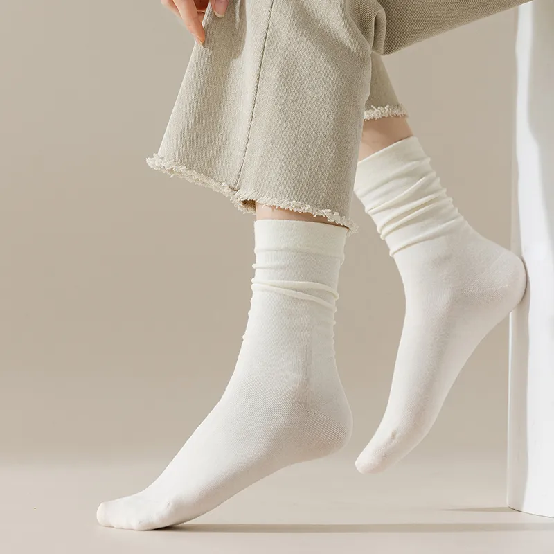 MADALLO Mid Calf Socks Women's 5 Pack-6
