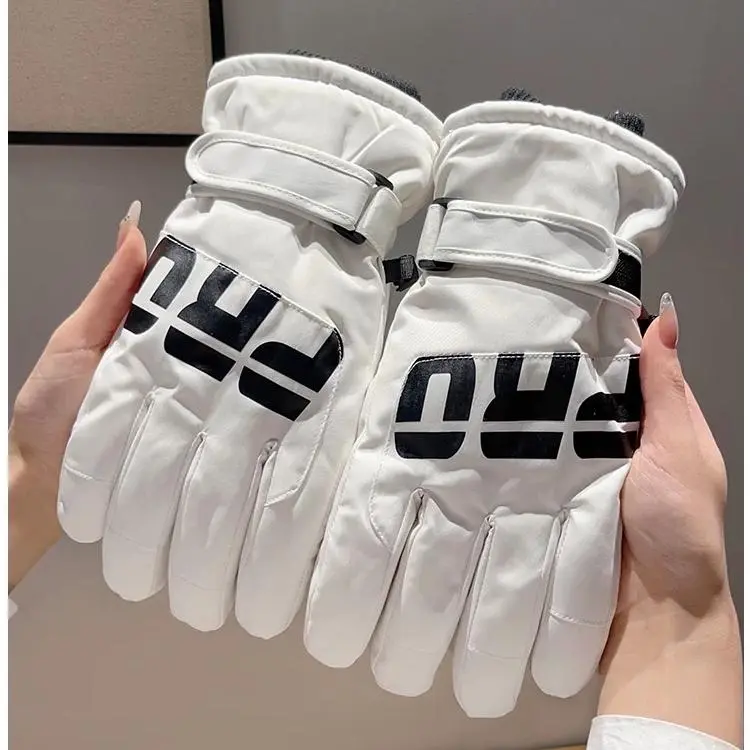 AS FISH Ski Gloves Anti Slip Wear Resistant Outdoor Gloves Unisex-1