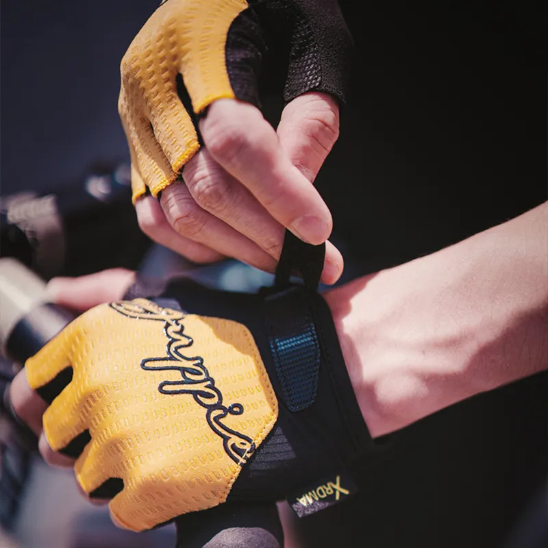 SPAKCT Riding Equipment Cycling Glove Unisex Blue Black-5