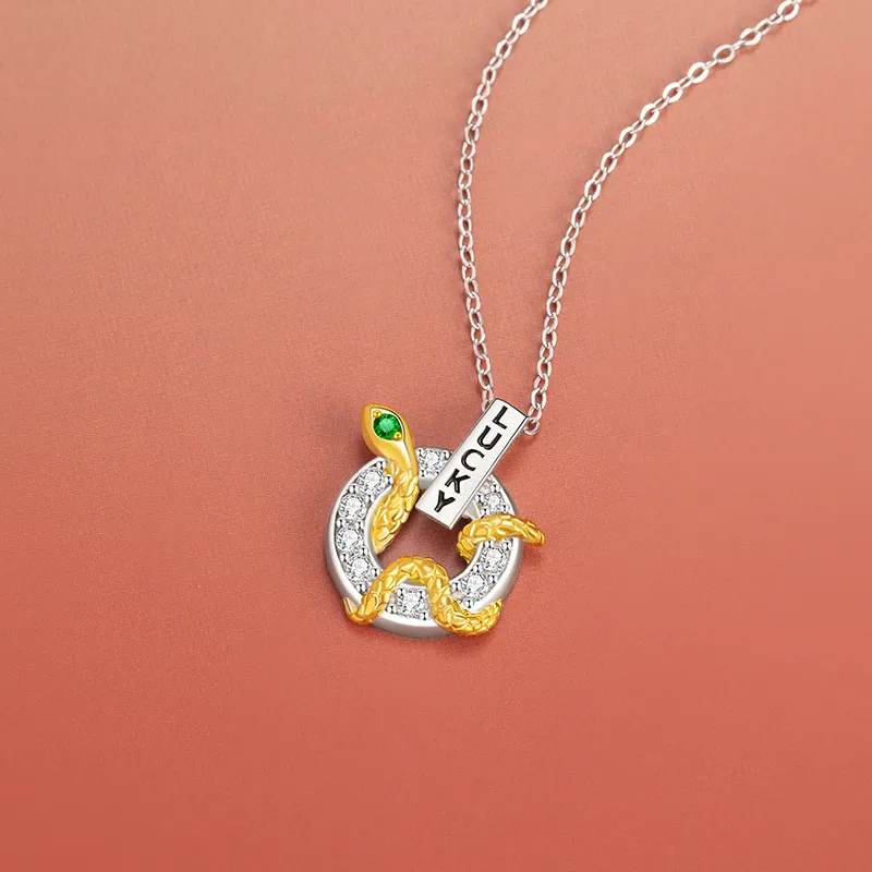 VASO S925 Silver Necklaces Women's-5