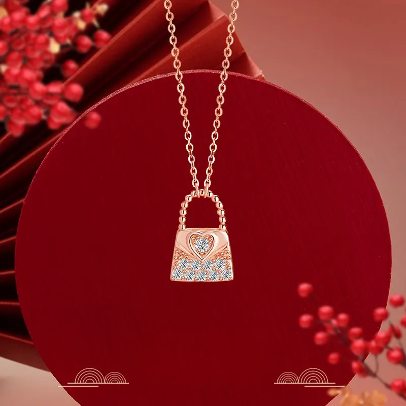 VASO S925 Silver Necklaces Women's-5