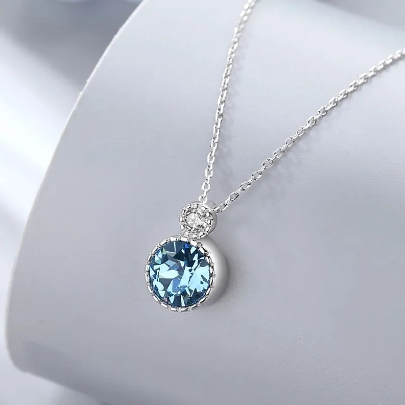 VASO S925 Silver Necklaces Women's-10