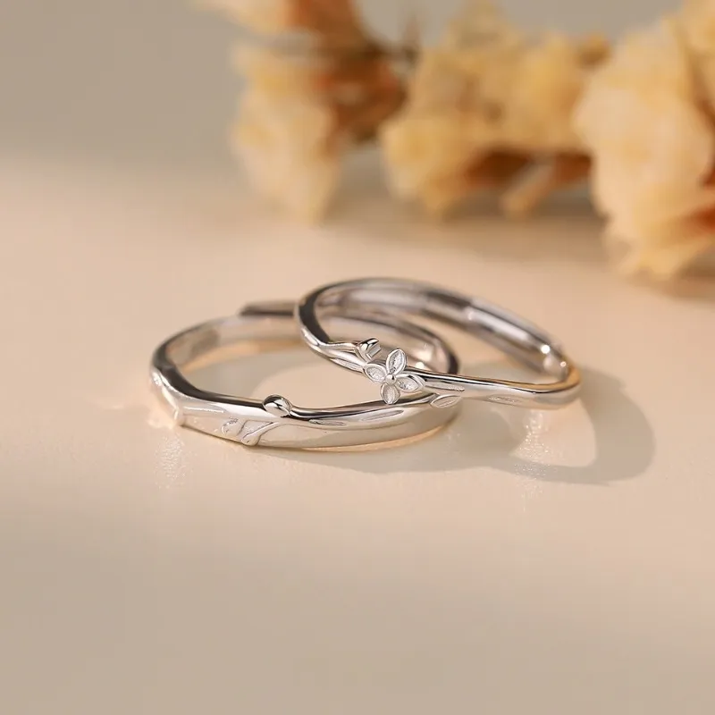 VASO S999 Fine Silver Rings Unisex-8