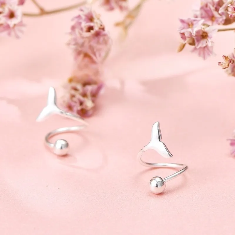 VASO S999 Fine Silver Stud Earrings Women's-4
