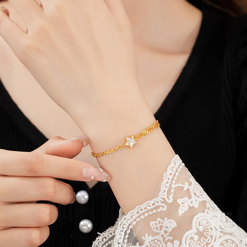 VASO S925 Silver Bracelets Women's-1