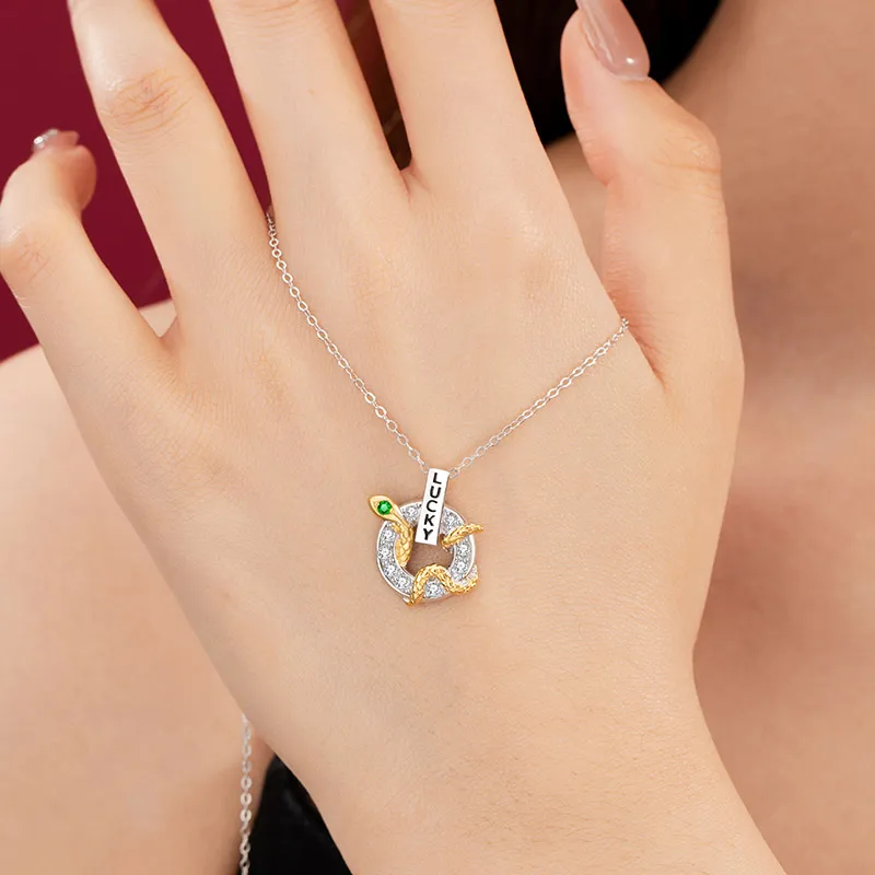 VASO S925 Silver Necklaces Women's-4