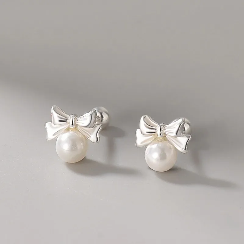 VASO S999 Fine Silver Stud Earrings Women's-5