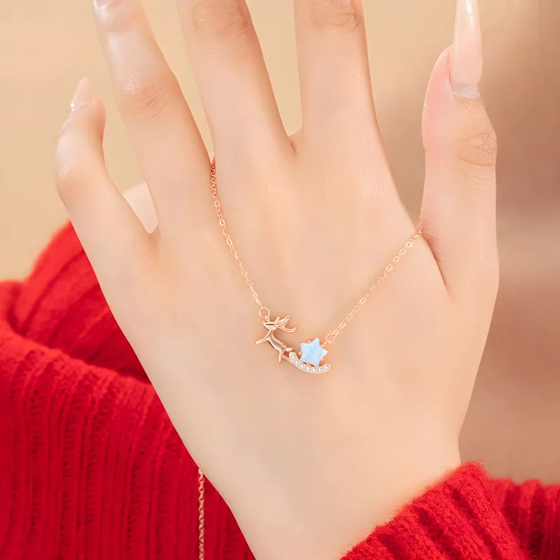 VASO S925 Silver Necklaces Women's-4