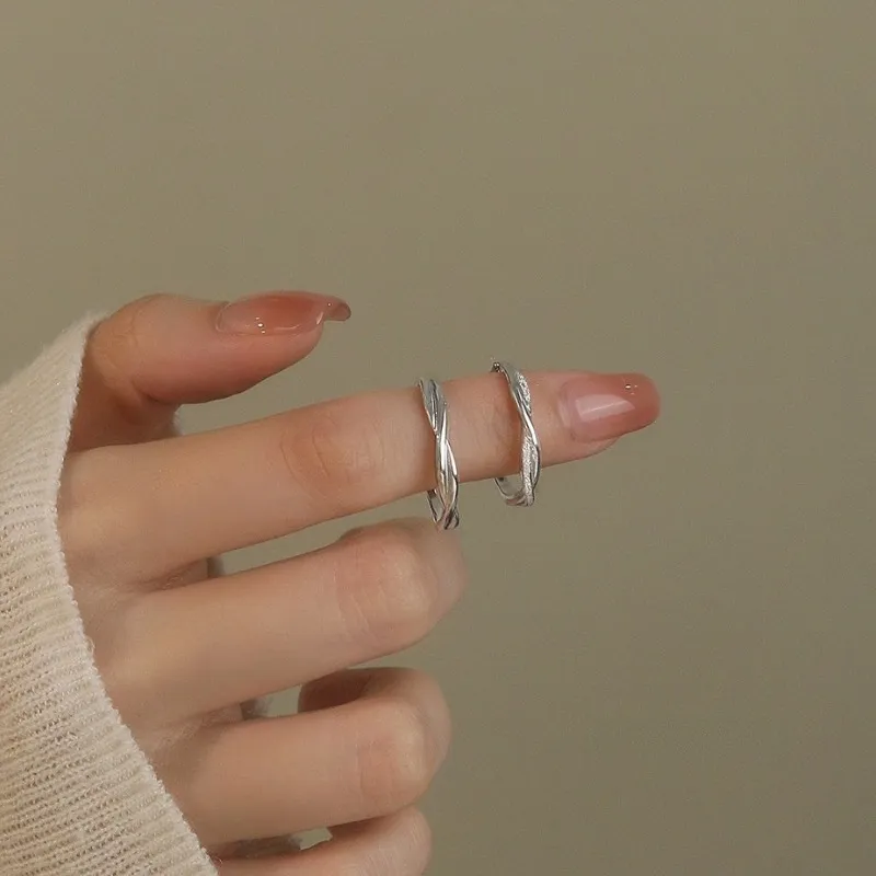 VASO S999 Fine Silver Rings Unisex-8