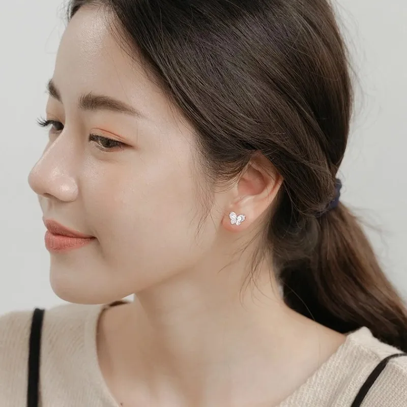 VASO S999 Fine Silver Stud Earrings Women's-2