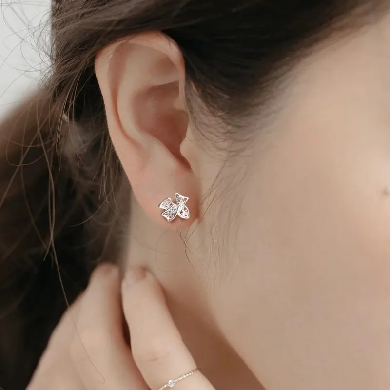 VASO S999 Fine Silver Stud Earrings Women's-4