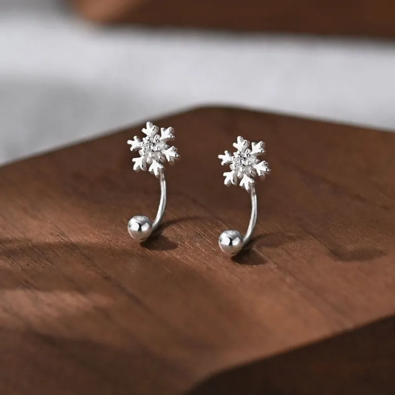 VASO S999 Fine Silver Stud Earrings Women's-4
