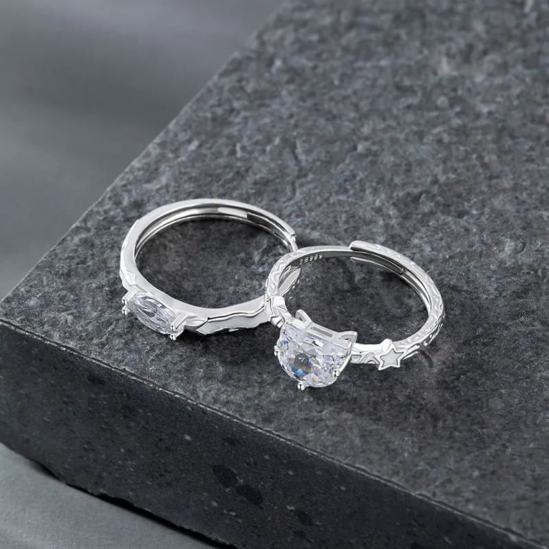 VASO 999 Fine Silver Rings Unisex-5
