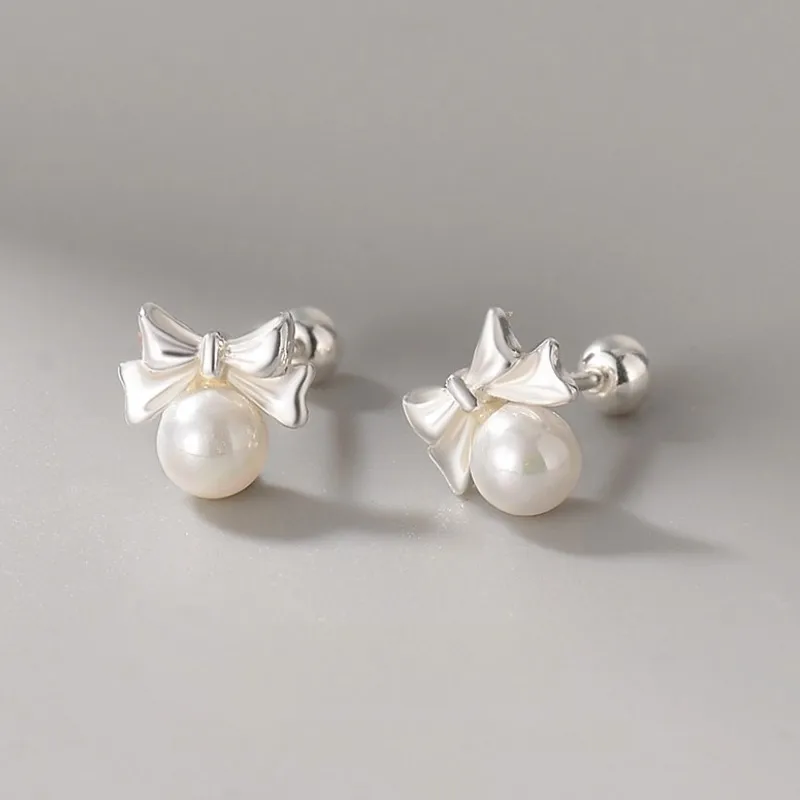 VASO S999 Fine Silver Stud Earrings Women's-3
