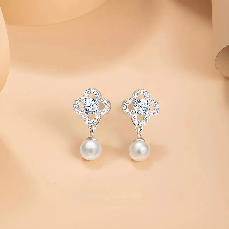 VASO S925 Silver Earrings Women's-4