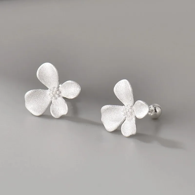 VASO S999 Fine Silver Stud Earrings Women's-5
