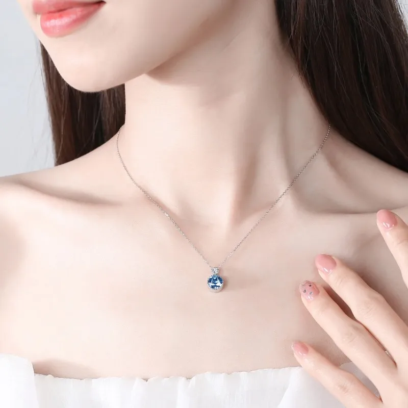 VASO S925 Silver Necklaces Women's-11