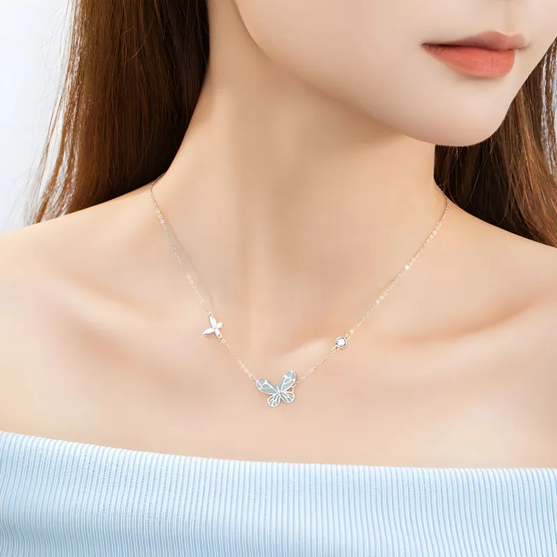 VASO S925 Silver Necklaces Women's-4