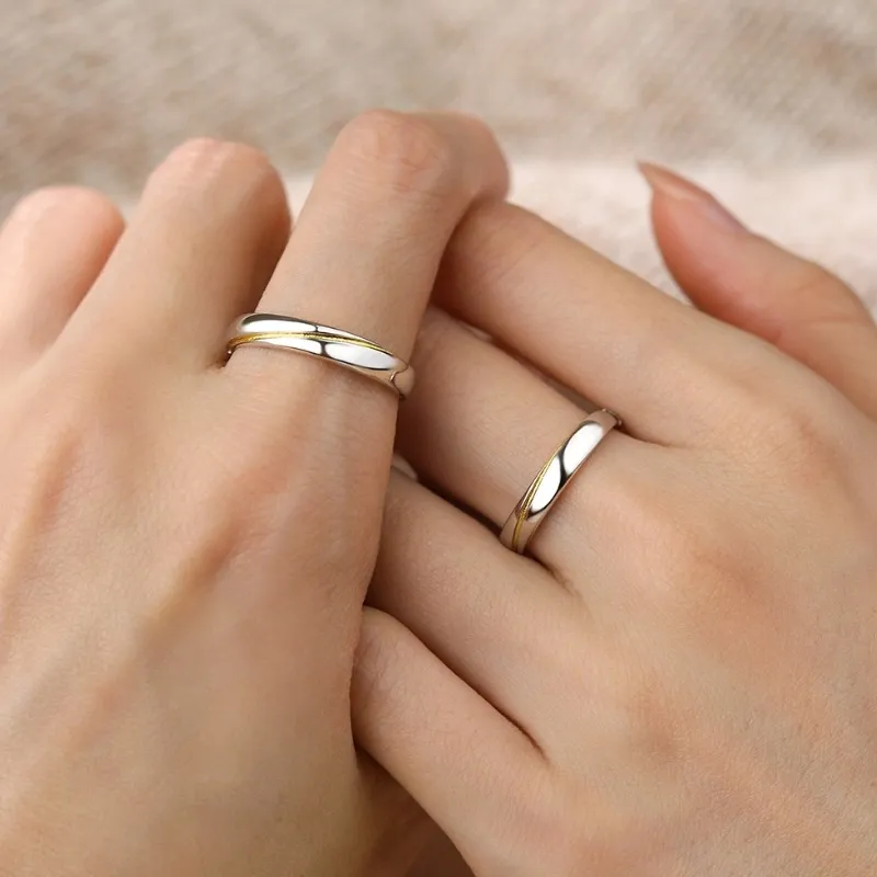 VASO 925 Sterling Silver Rings Unisex-5