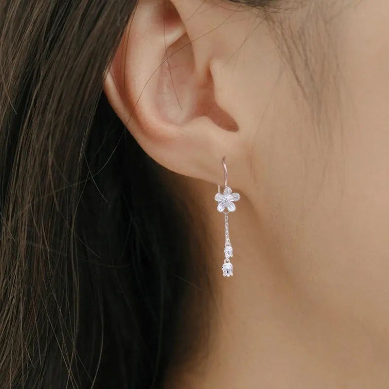 VASO S999 Fine Silver Earrings Women's-3