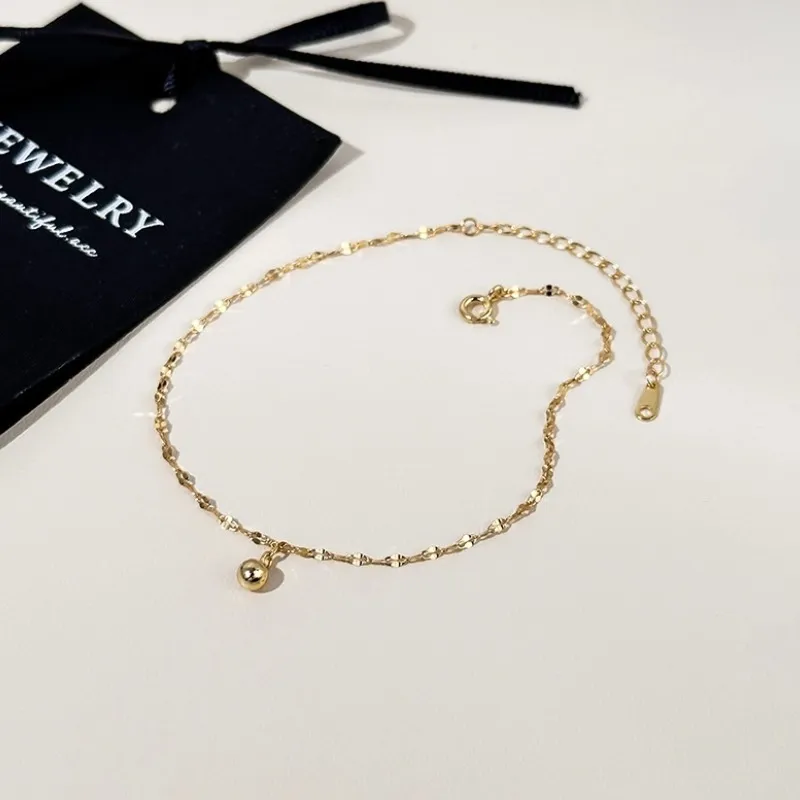 VASO S925 Silver Anklets Women's-3