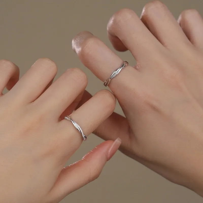 VASO S999 Fine Silver Rings Unisex-5