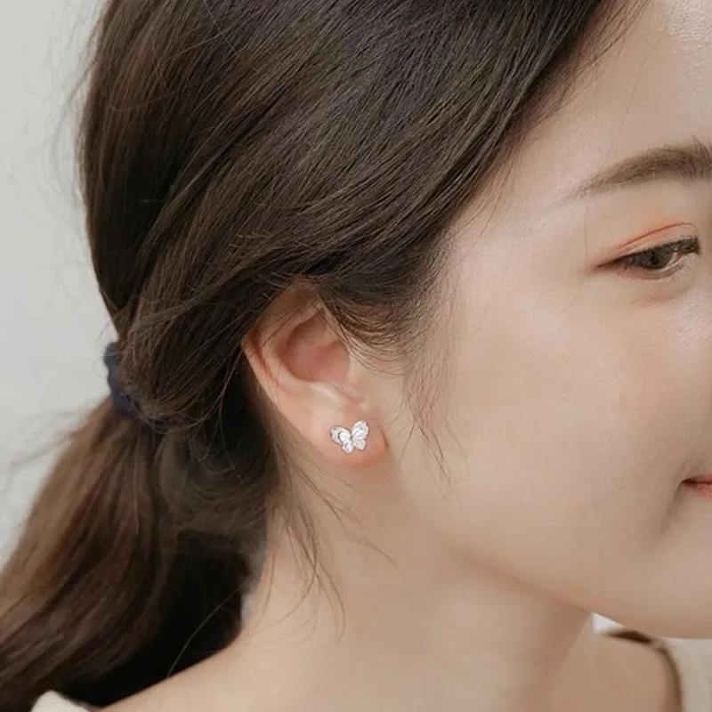 VASO S999 Fine Silver Stud Earrings Women's-4