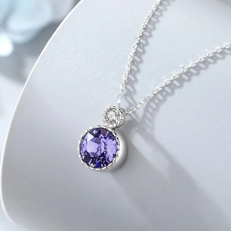 VASO S925 Silver Necklaces Women's-14