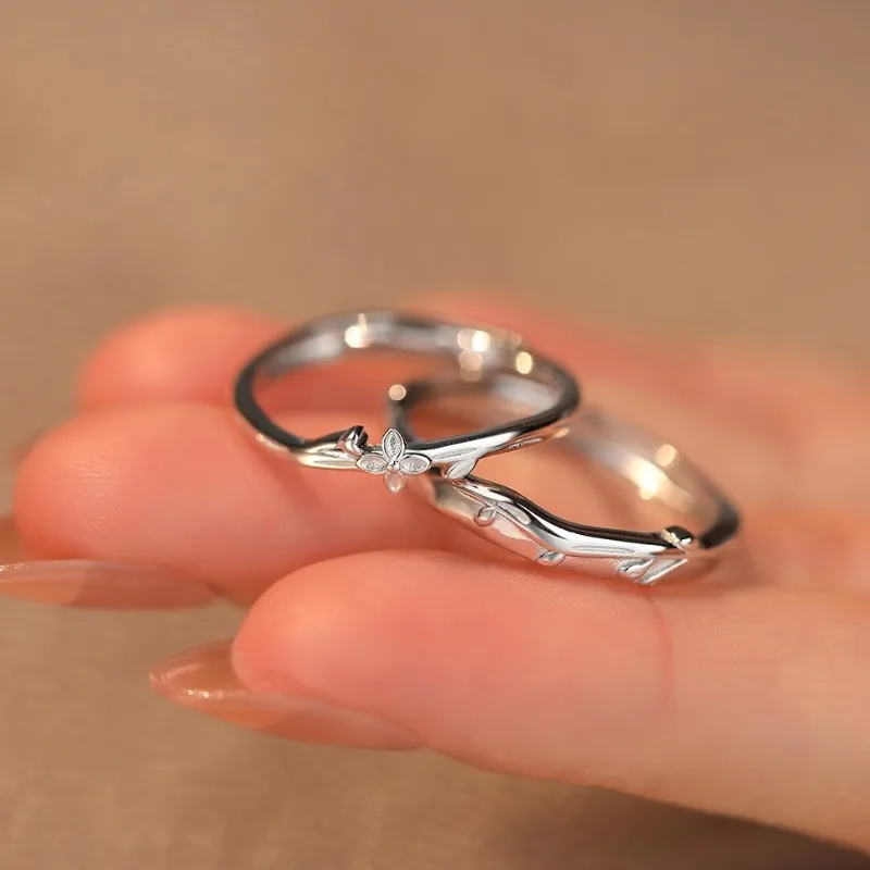 VASO S999 Fine Silver Rings Unisex-6
