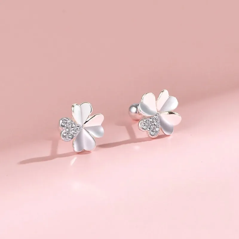 VASO S999 Fine Silver Stud Earrings Women's-2