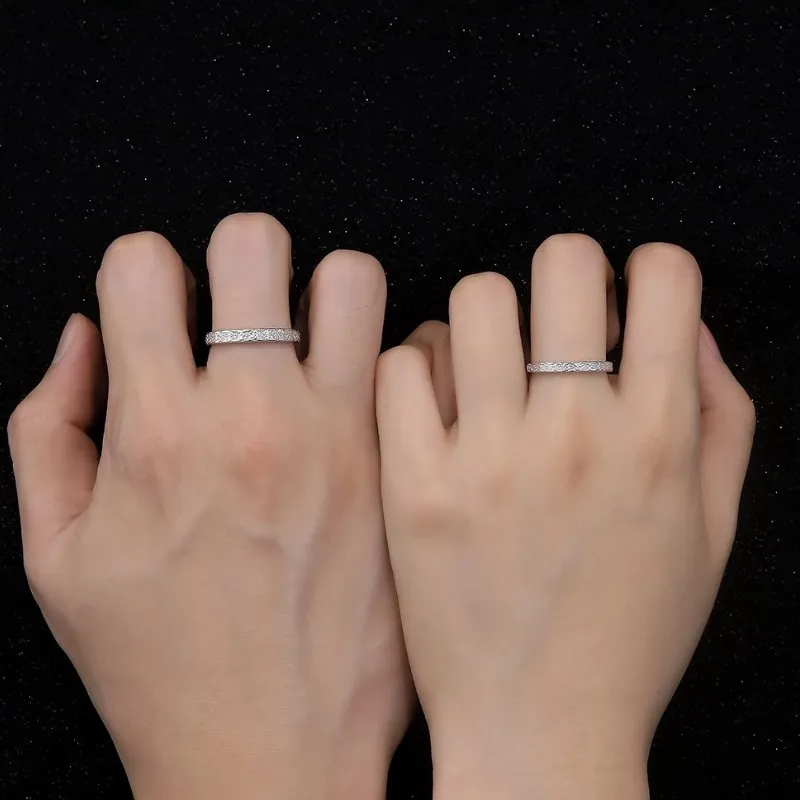 VASO S999 Fine Silver Rings Unisex-6