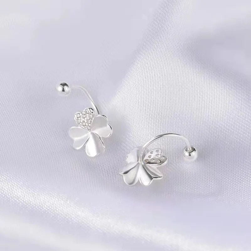VASO S999 Fine Silver Stud Earrings Women's-3