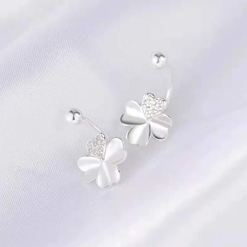 VASO S999 Fine Silver Stud Earrings Women's-4