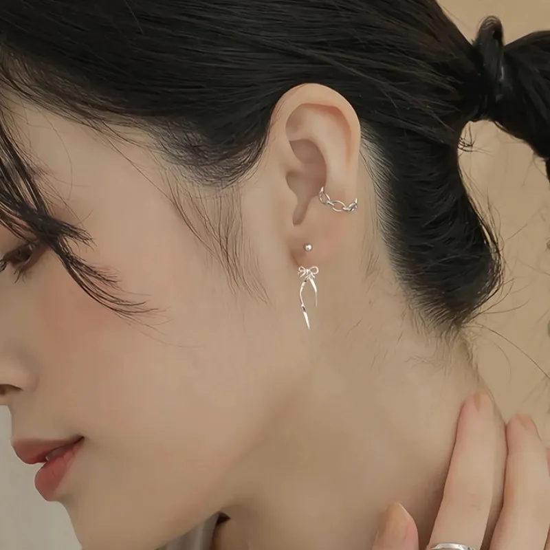 VASO 999 Fine Silver Earrings Women's-1