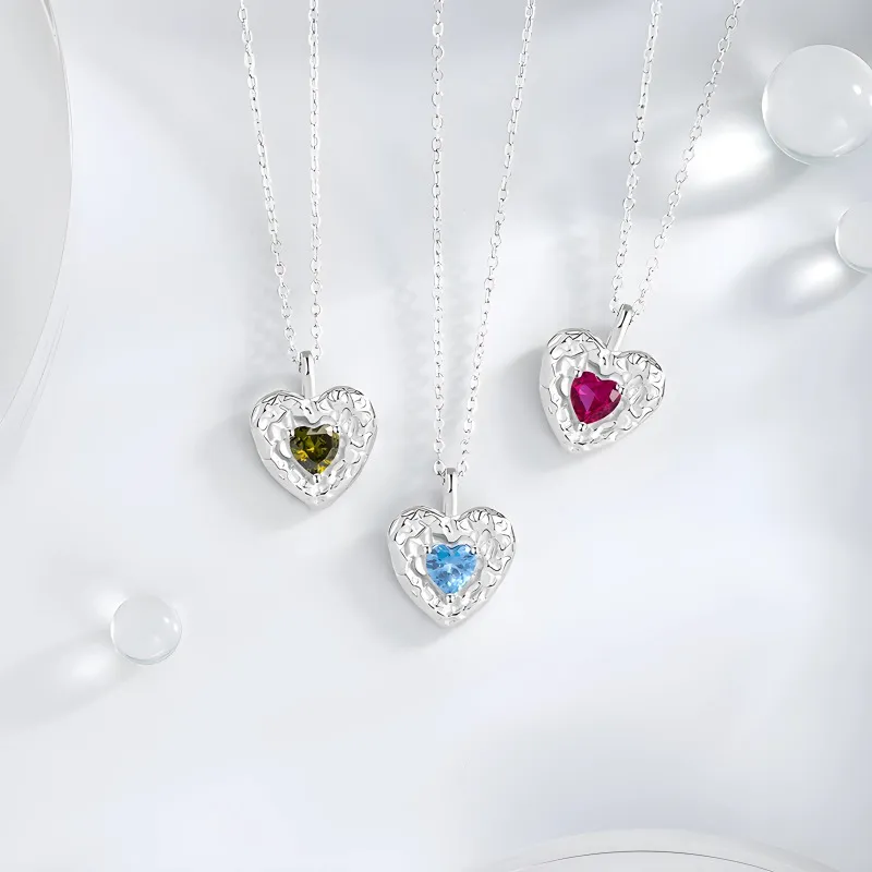 VASO S925 Silver Necklaces Women's-4