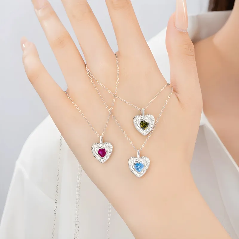 VASO S925 Silver Necklaces Women's-2
