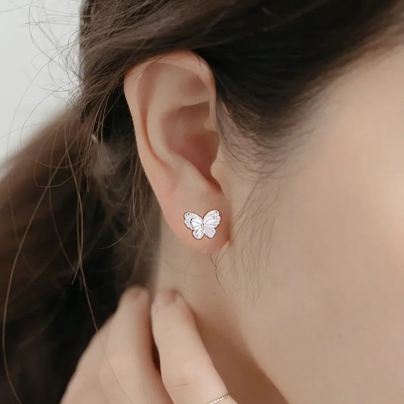 VASO S999 Fine Silver Stud Earrings Women's-3
