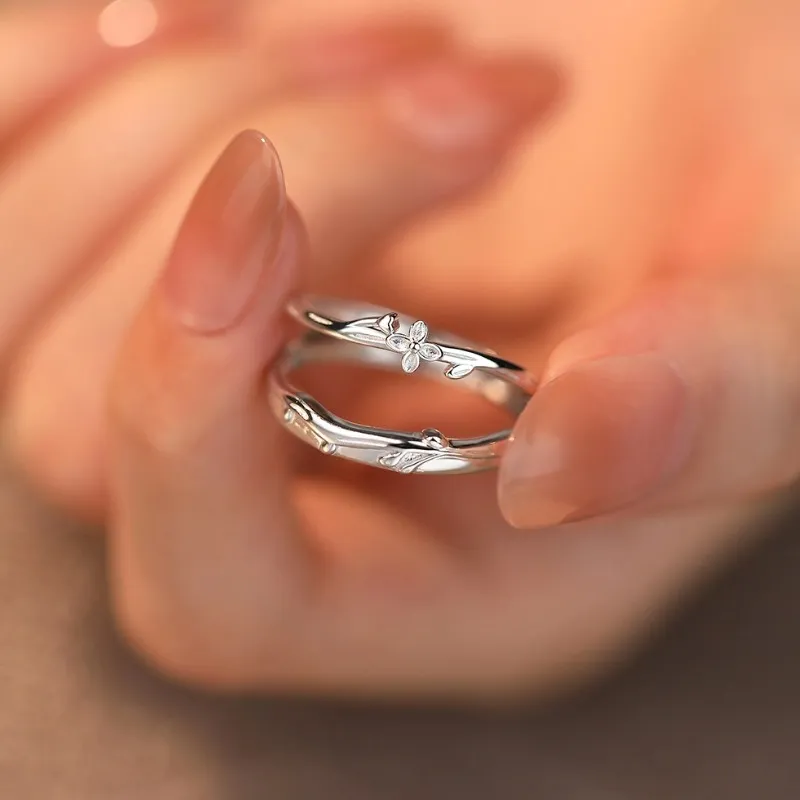 VASO S999 Fine Silver Rings Unisex-7