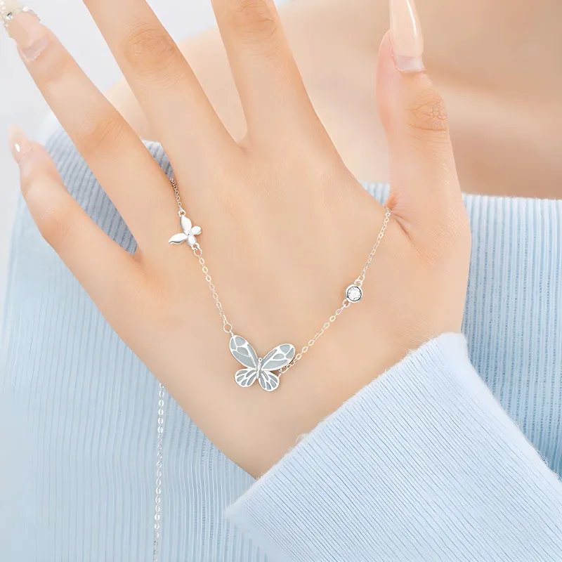 VASO S925 Silver Necklaces Women's-2