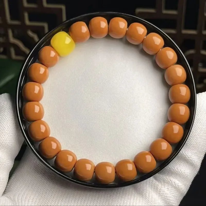 Tsukiran Monkey Head Walnut Bracelets Unisex-12