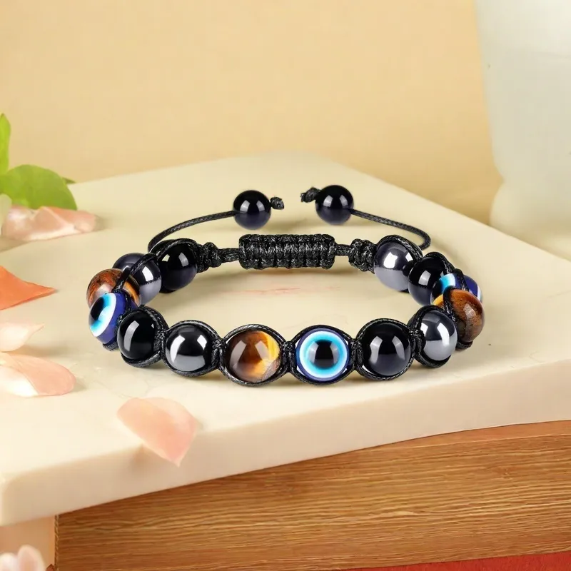 Tsukiran Tiger's Eye Stone Bracelets Unisex-3